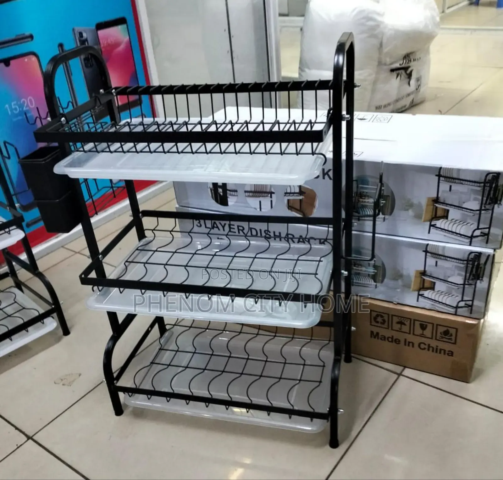 Heavy Duty Executive 3 Tier Dish Rack