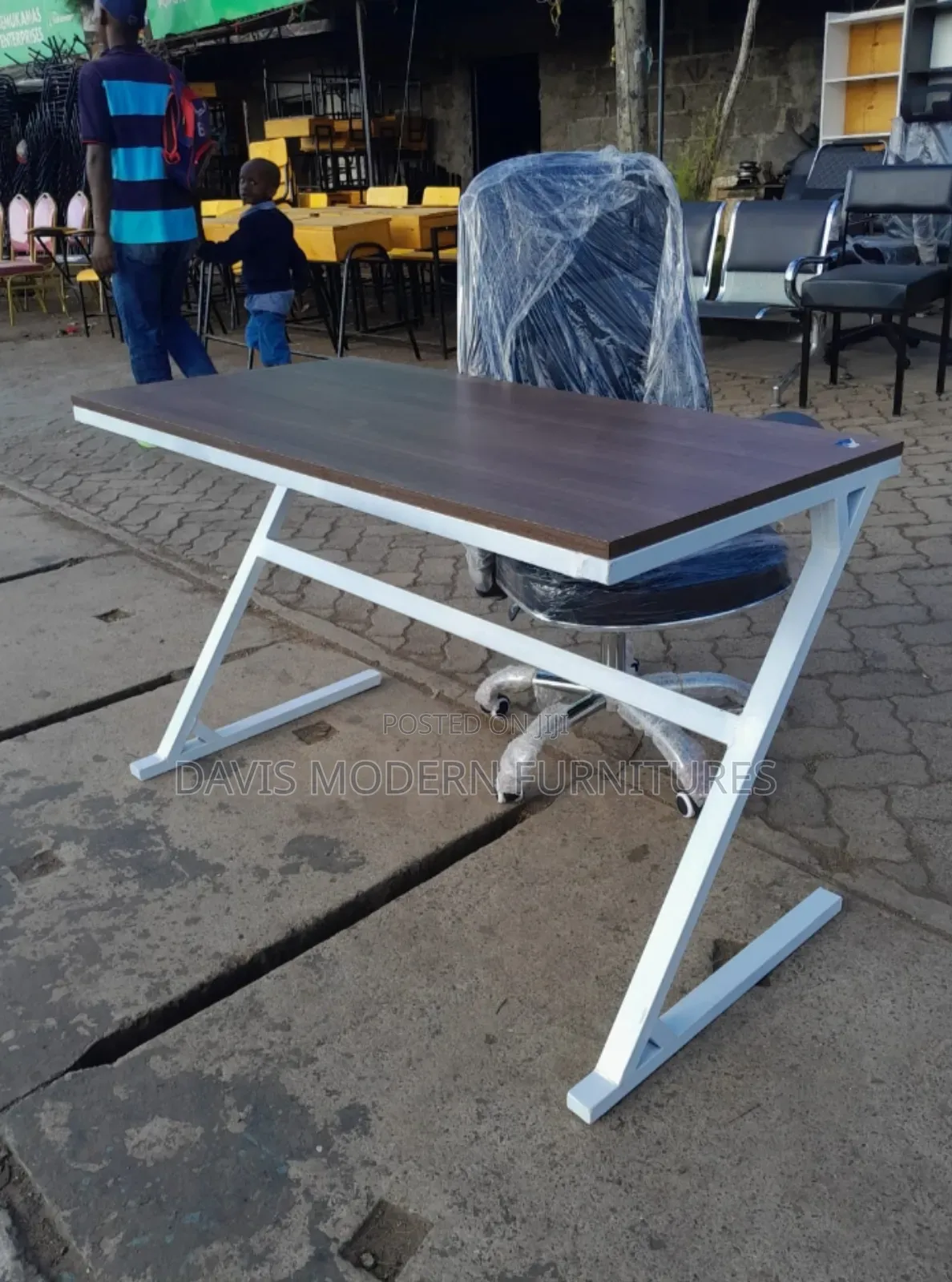 Desk With a Matching Chair