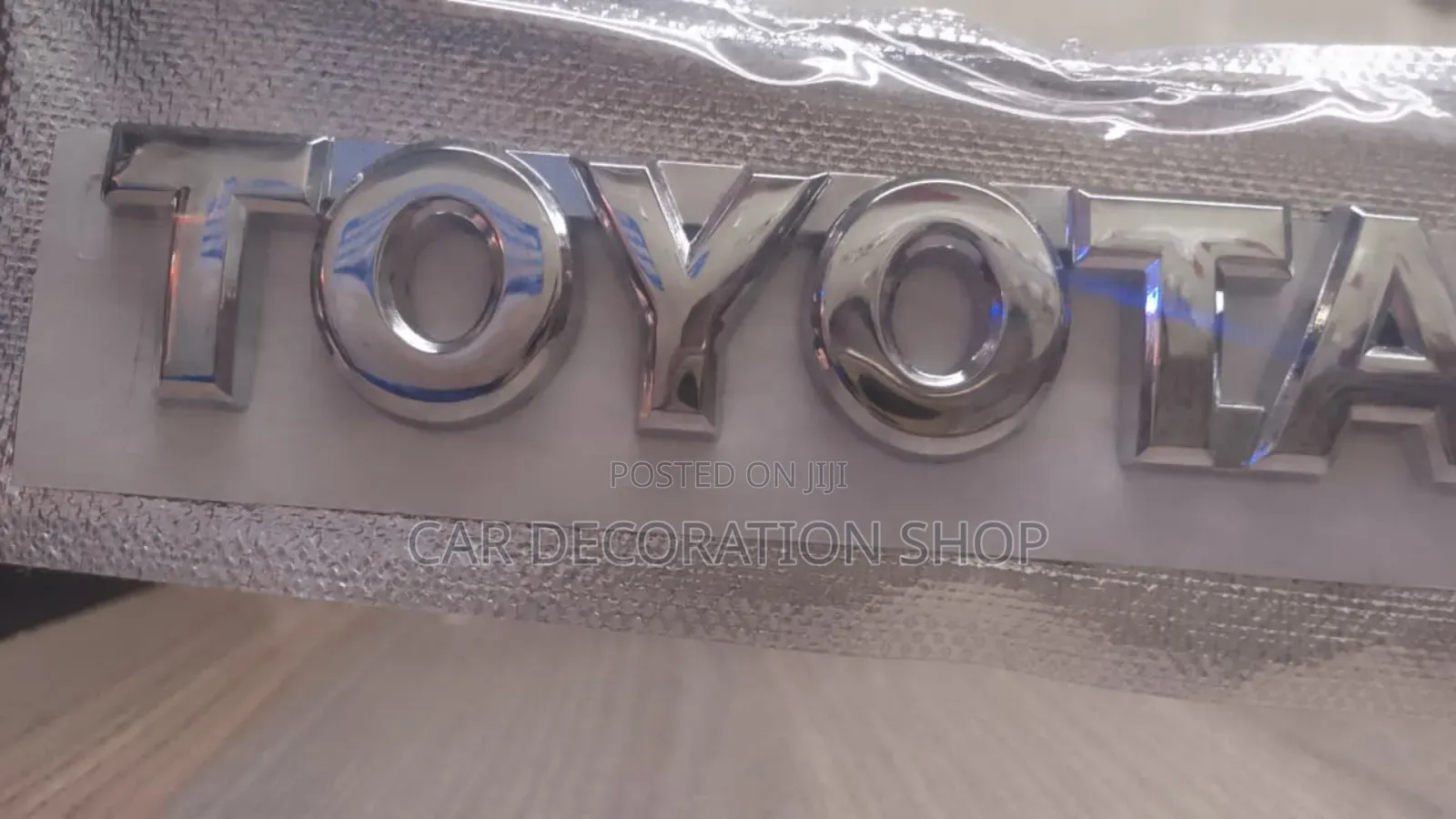 Toyota Boot Replacement Decal 3d Badge