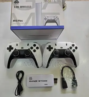  Retro Game Stick Mini Console Hdmi Wireless Controllers 2 Player