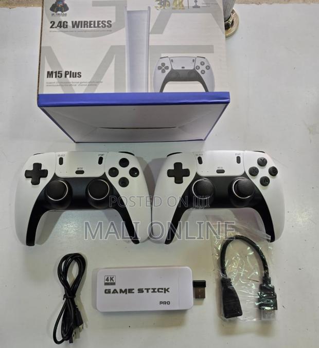  Retro Game Stick Mini Console Hdmi Wireless Controllers 2 Player - thumbnail 2