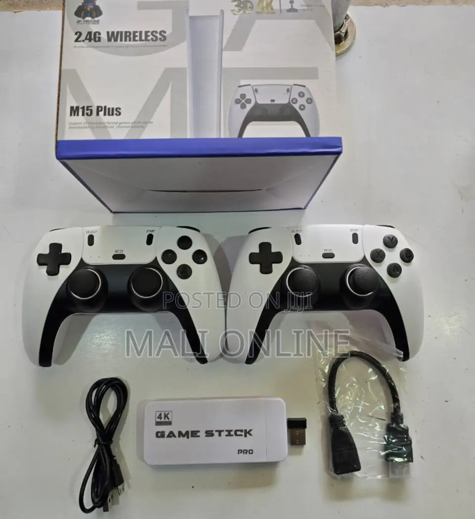  Retro Game Stick Mini Console Hdmi Wireless Controllers 2 Player