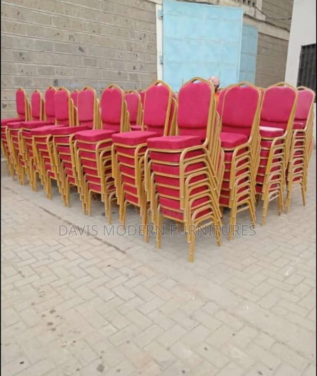 Gold-Framed Conference Chair - main view