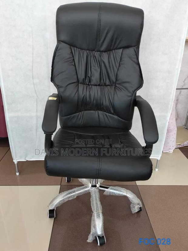 Black Office Leather Chair