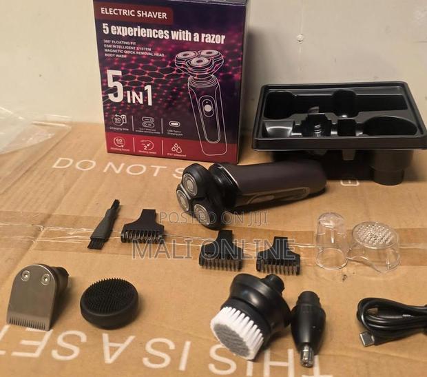 Electric Shaver Grooming Kit Razor Beard Trimmer Nose Hair Cutter
