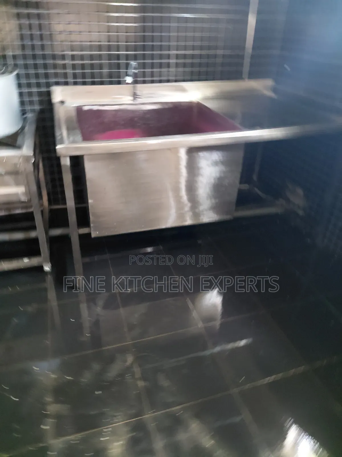 Large Single Sink.