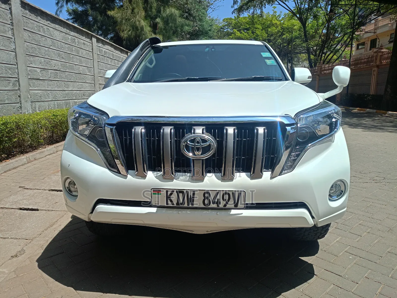 Toyota Land Cruiser Prado 3.0 D-4D (190 Hp) 7 seats 2014 White