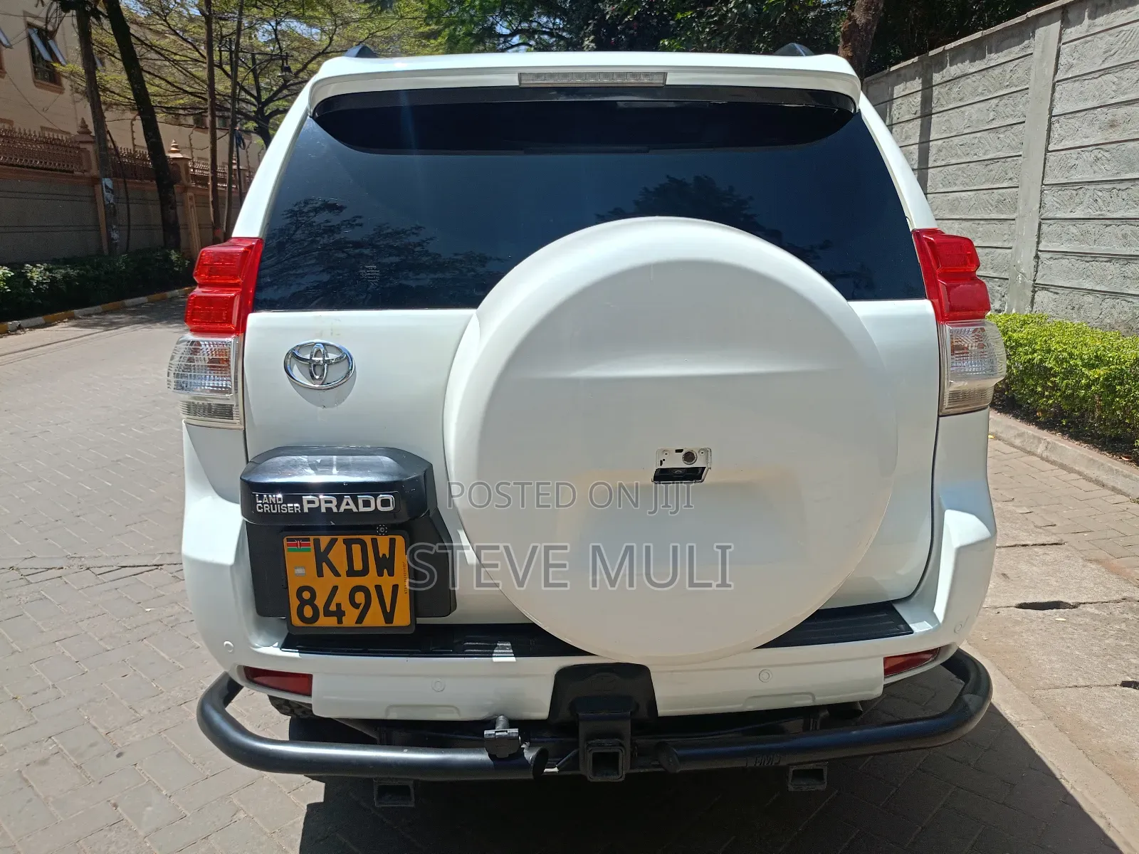 Toyota Land Cruiser Prado 3.0 D-4D (190 Hp) 7 seats 2014 White