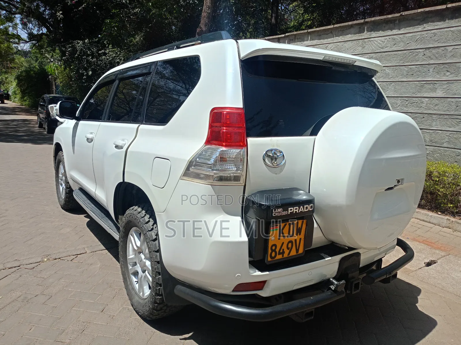 Toyota Land Cruiser Prado 3.0 D-4D (190 Hp) 7 seats 2014 White