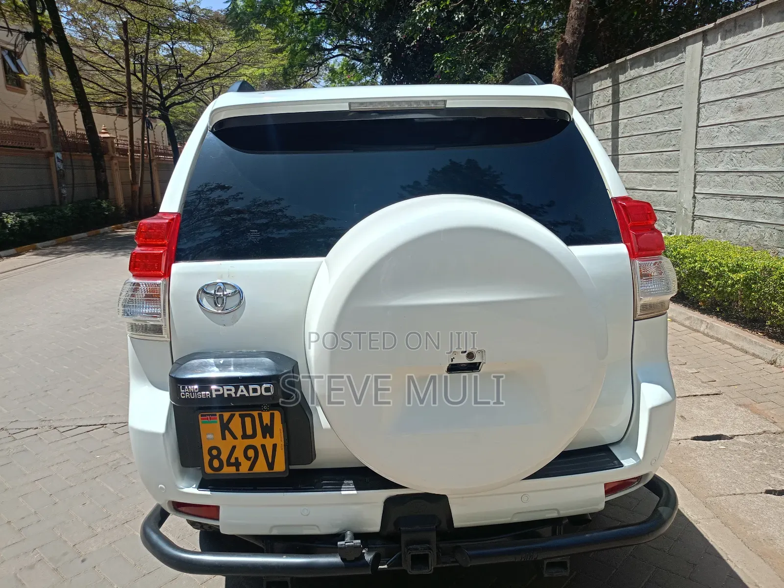 Toyota Land Cruiser Prado 3.0 D-4D (190 Hp) 7 seats 2014 White