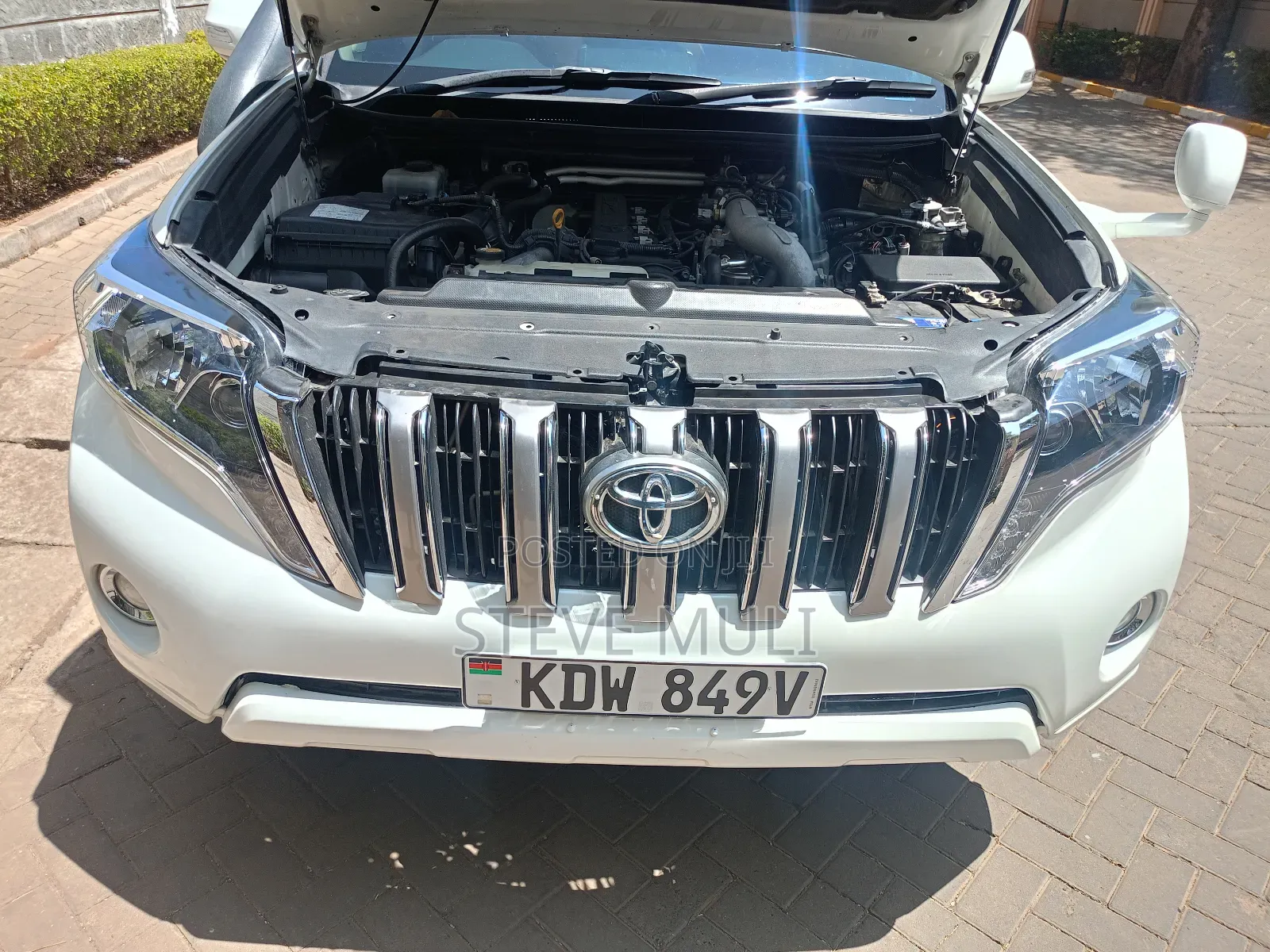 Toyota Land Cruiser Prado 3.0 D-4D (190 Hp) 7 seats 2014 White