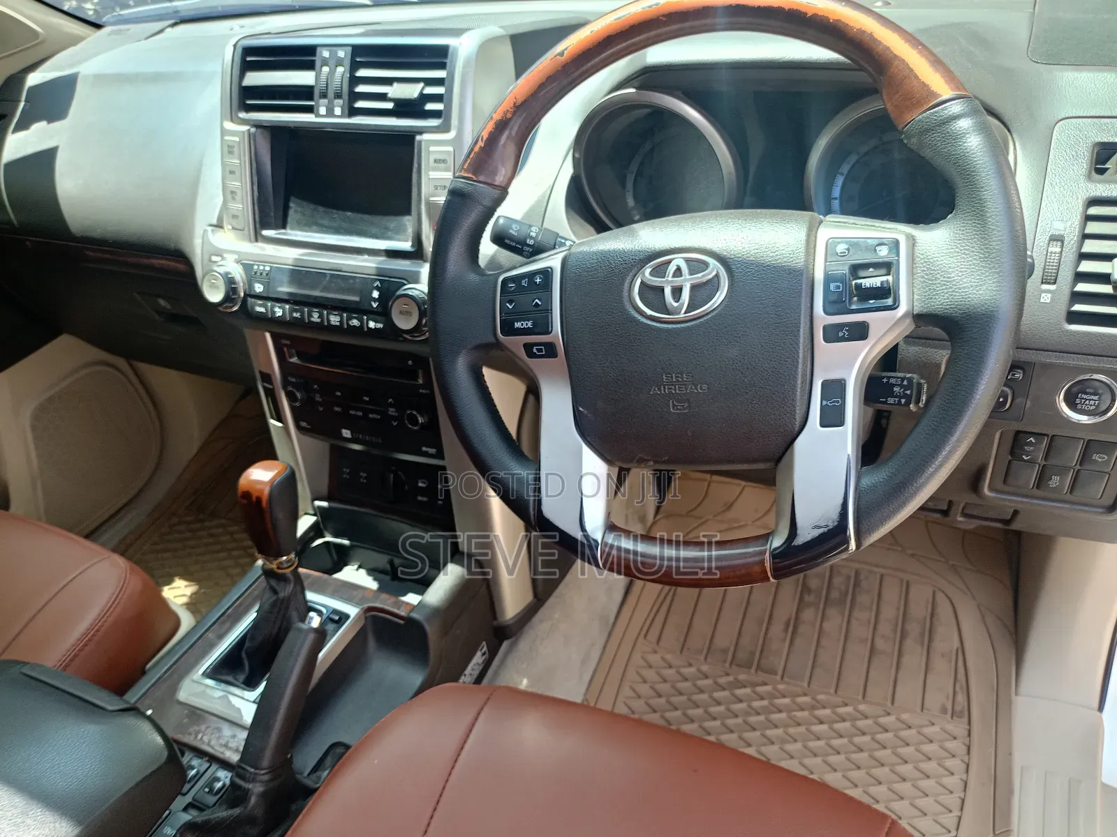 Toyota Land Cruiser Prado 3.0 D-4D (190 Hp) 7 seats 2014 White