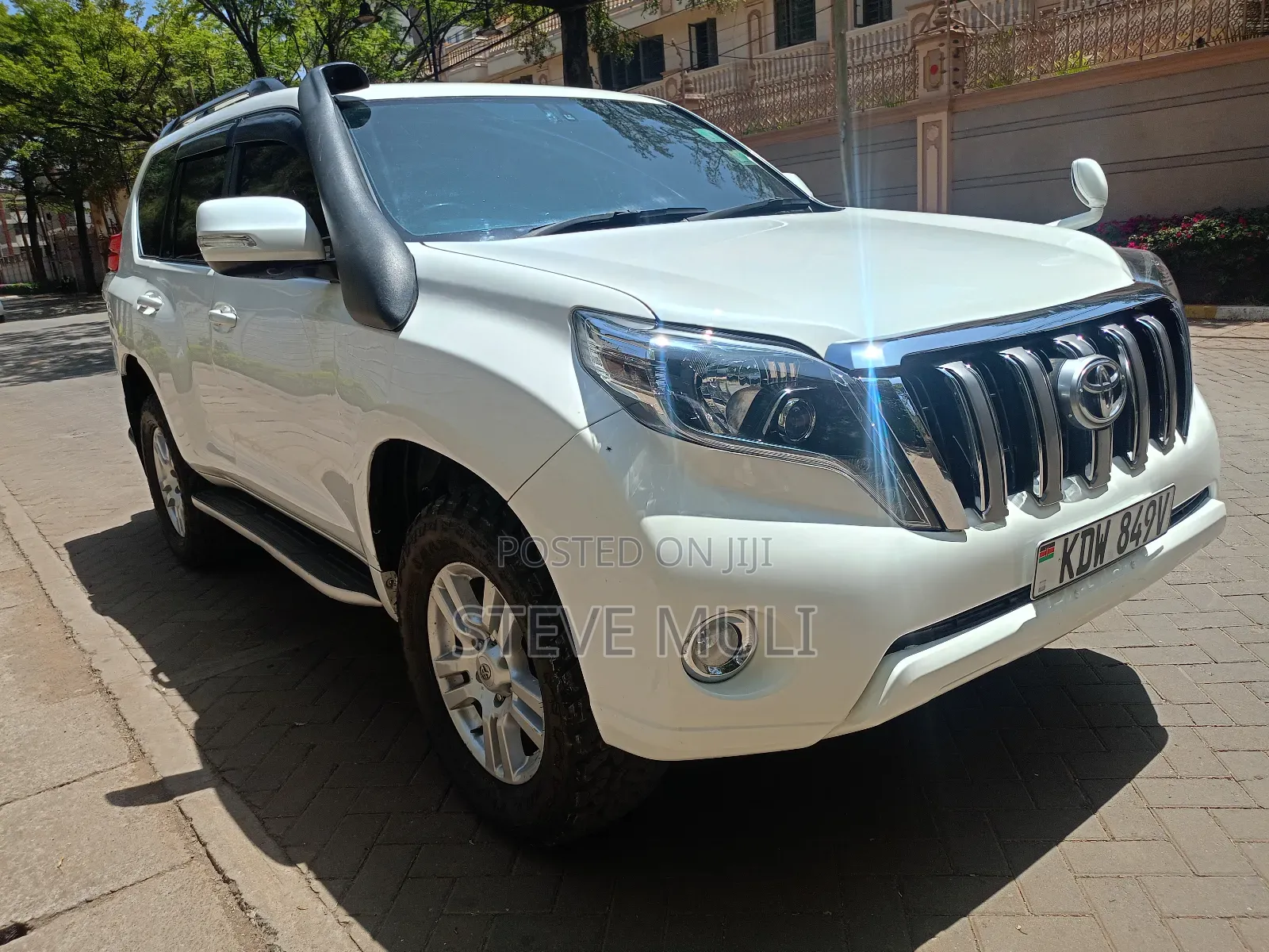Toyota Land Cruiser Prado 3.0 D-4D (190 Hp) 7 seats 2014 White