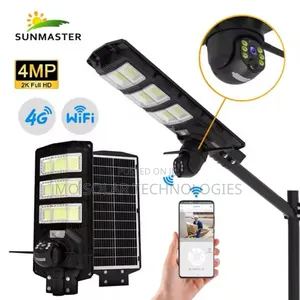 Solar CCTV Camera Street Lights