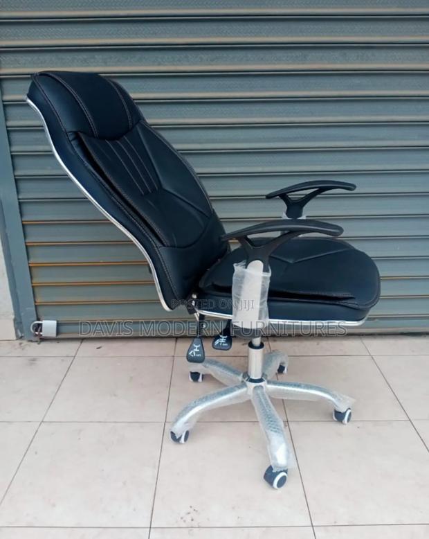 Black Leather Office Chair