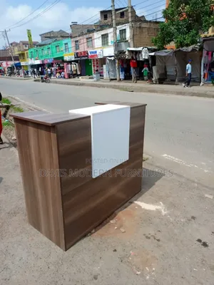 Wooden Reception Desk