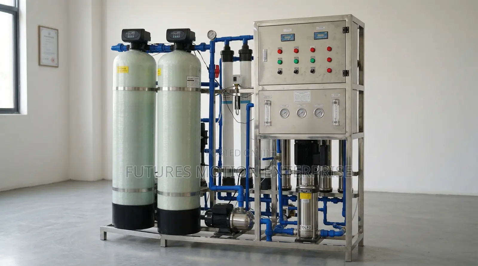 Industrial Reverse Osmosis Water Purifier – High Capacity