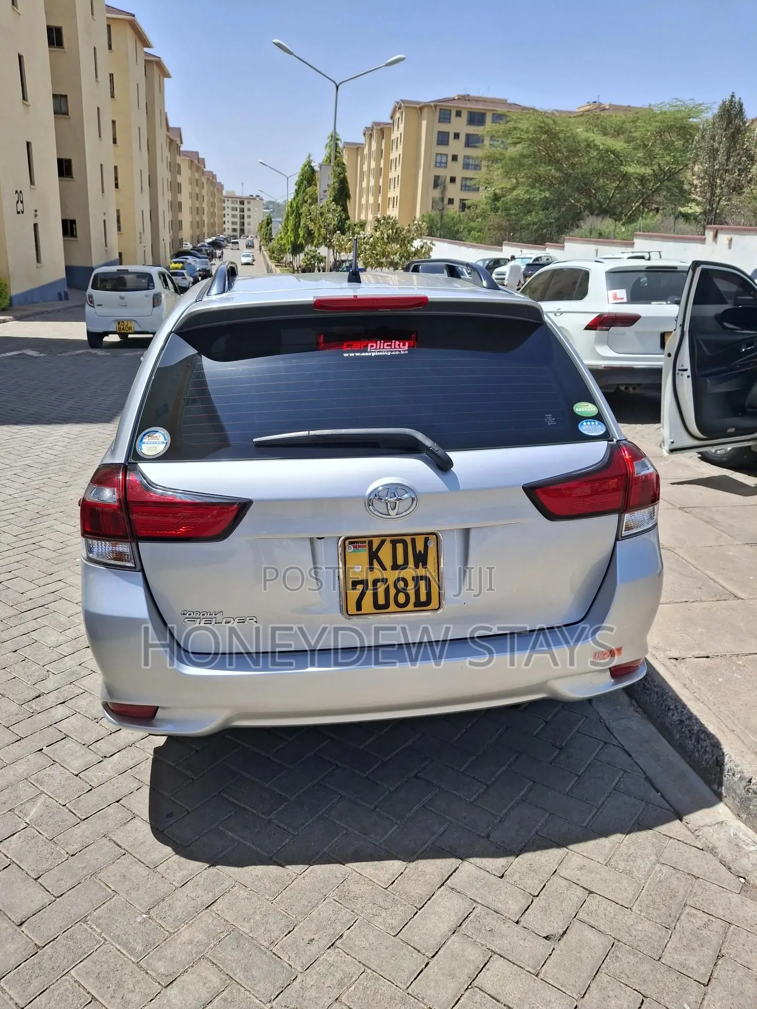 Toyota Fielder for Hire Plus Driver in Kisumu –(Ksh 4,500/Day)