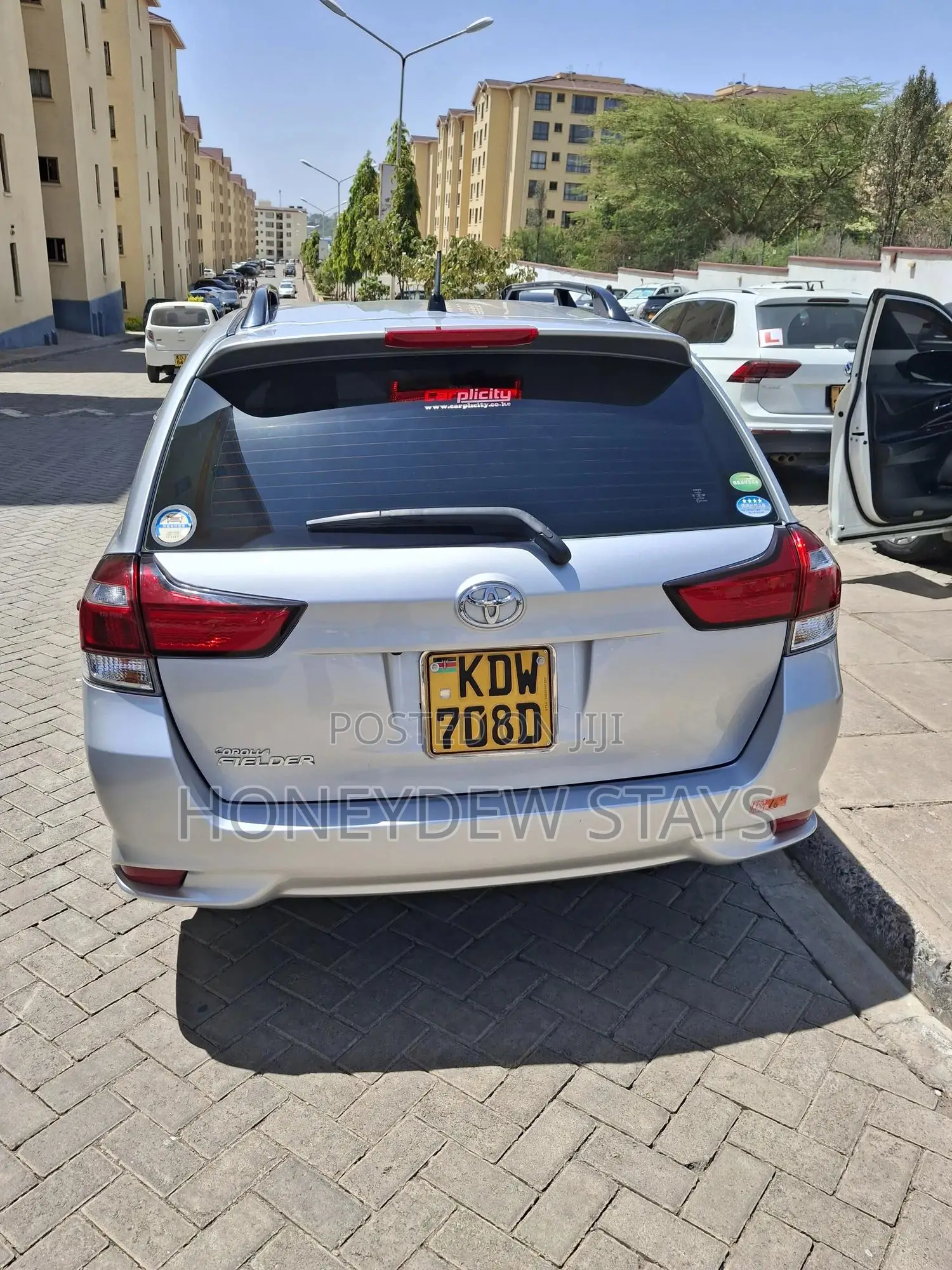Toyota Fielder for Hire Plus Driver in Kisumu –(Ksh 4,500/Day)