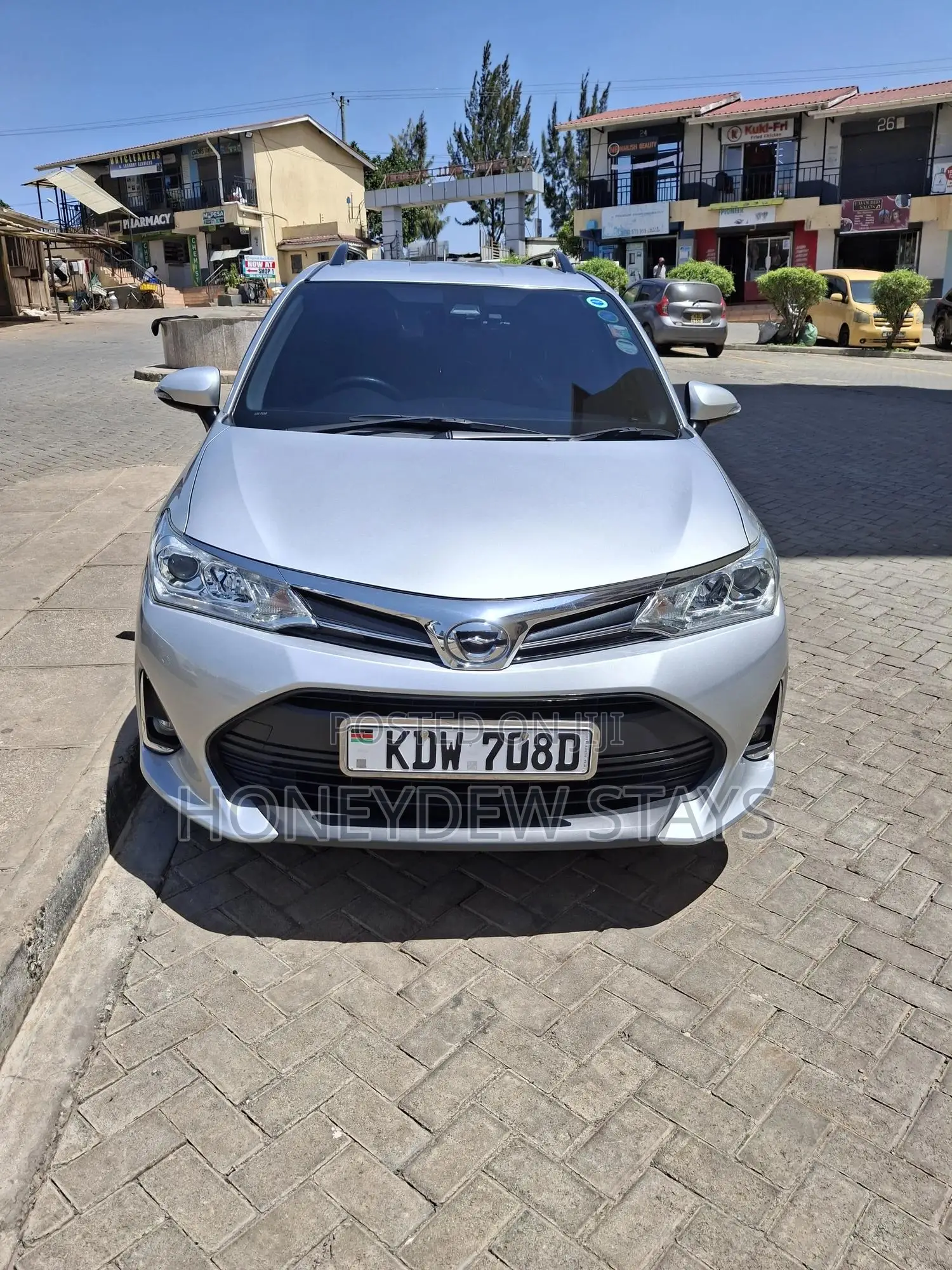 Toyota Fielder for Hire Plus Driver in Kisumu –(Ksh 4,500/Day)