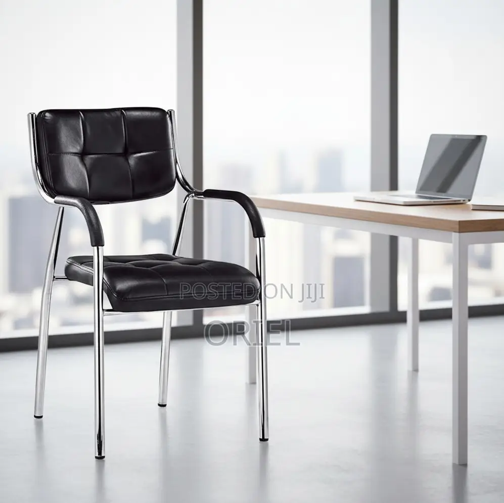 Office Chair: Mid-Back Ergonomic Computer Chair