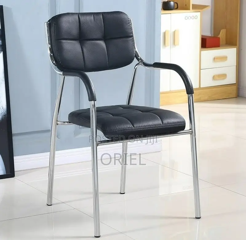 Office Chair: Mid-Back Ergonomic Computer Chair