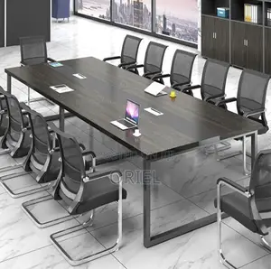 Conference Tables : 2.4 Meter Rectangular Office Conference Table