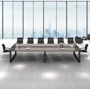 Conference Tables : 2.4 Meter Rectangular Office Conference Table