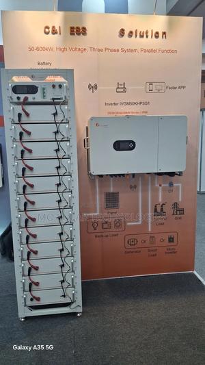 50kw 3phase Solar High Voltage Green Energy Off-Grid System