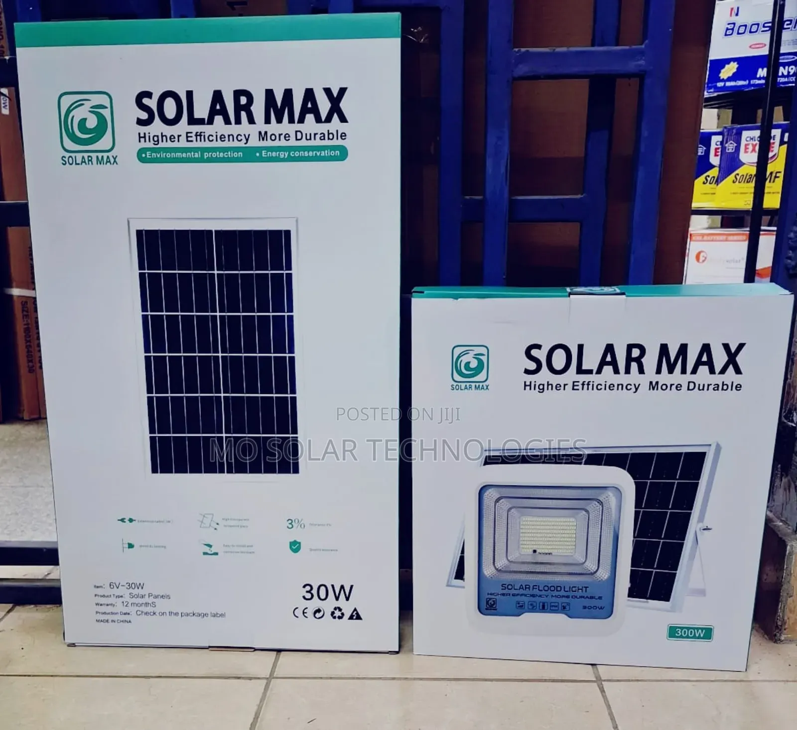 30w Solar Max Flood Lights