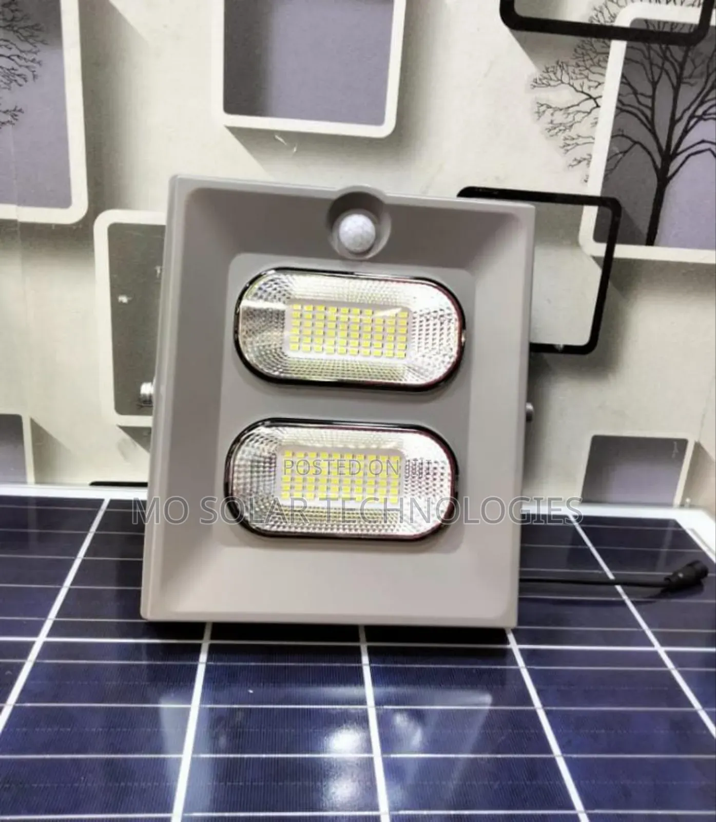 100w Solar Alltop Motion Sensor Flood Lights