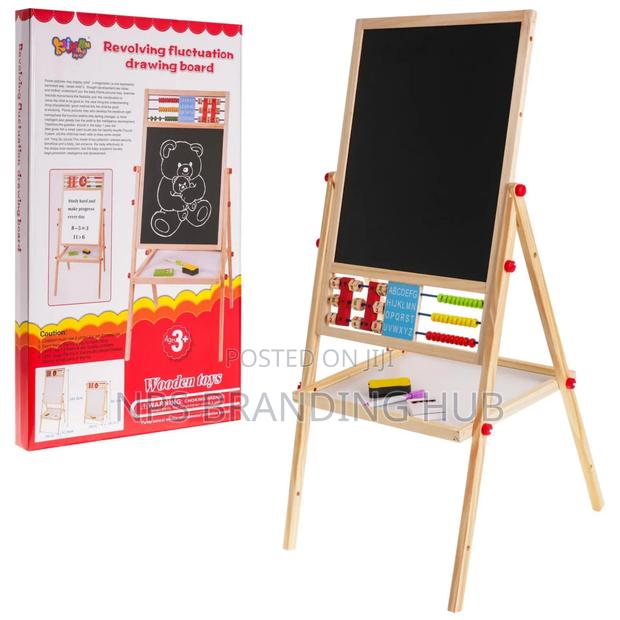 Double Sided Wooden Blackboard. G.L.K