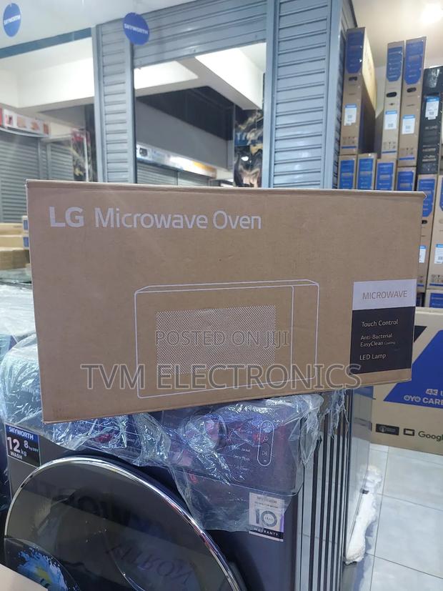 Lg Ms2032gas Neochef Microwave Oven, 20l - Black - Smart Diagnosis