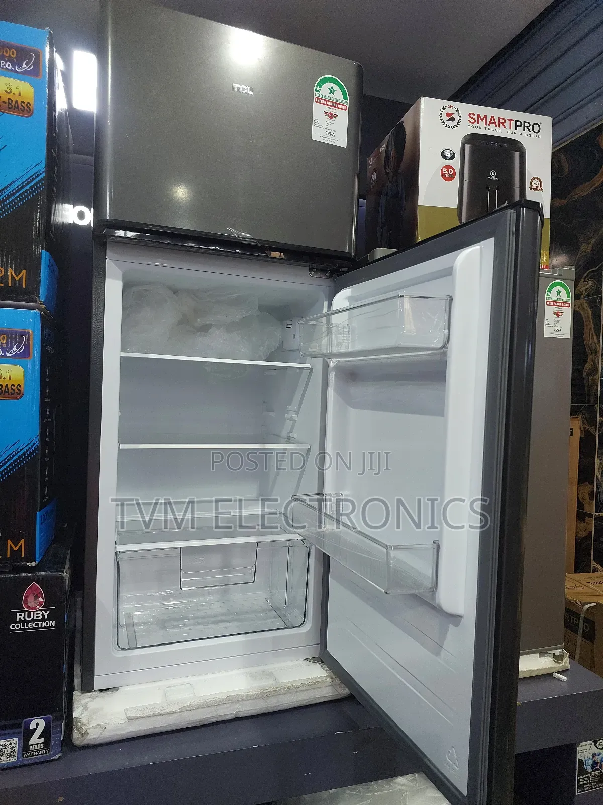 TCL F153tm 153l Double Door Fridge