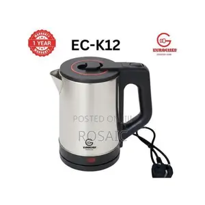 Eurochef Ec- Plastic Cordless Electric Kettle With 2.3 L