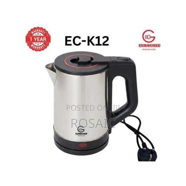 Eurochef Ec- Plastic Cordless Electric Kettle With 2.3 L