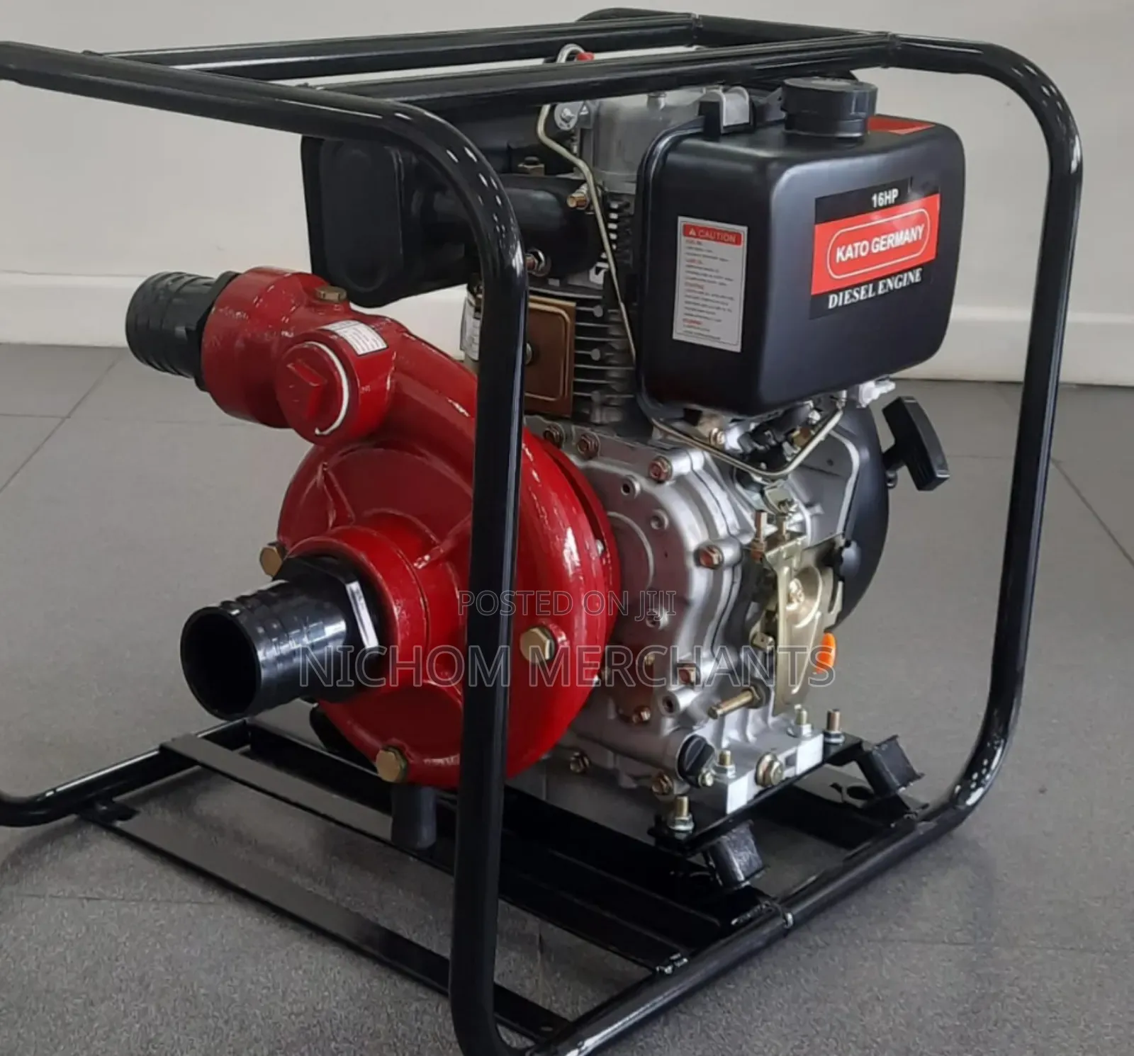 Kato Germany Diesel Water Pump 16hp/3inch High Pressure Water Pump