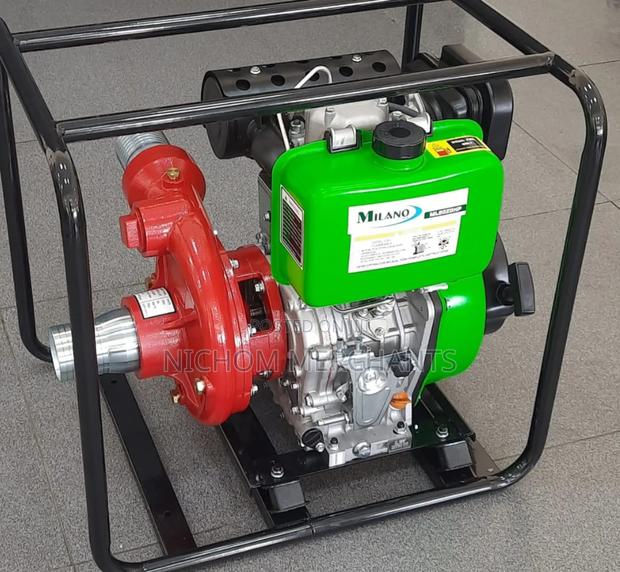 3inch Milano Diesel Water Pump/16hp High Pressure Water Pump