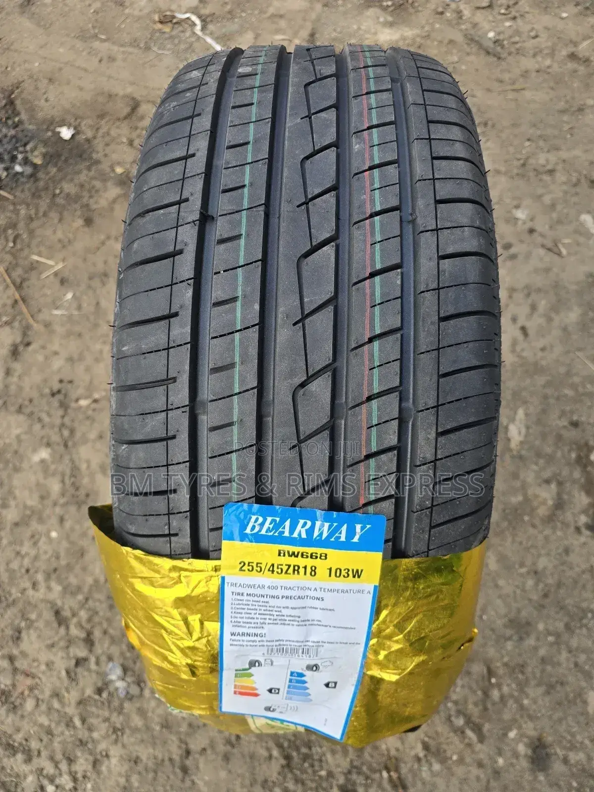 255 /45r18 Bearway Tyres (New Technology).