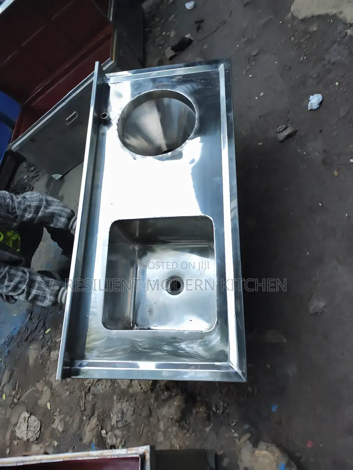 Stainless Steel Hospital Sluice Sink