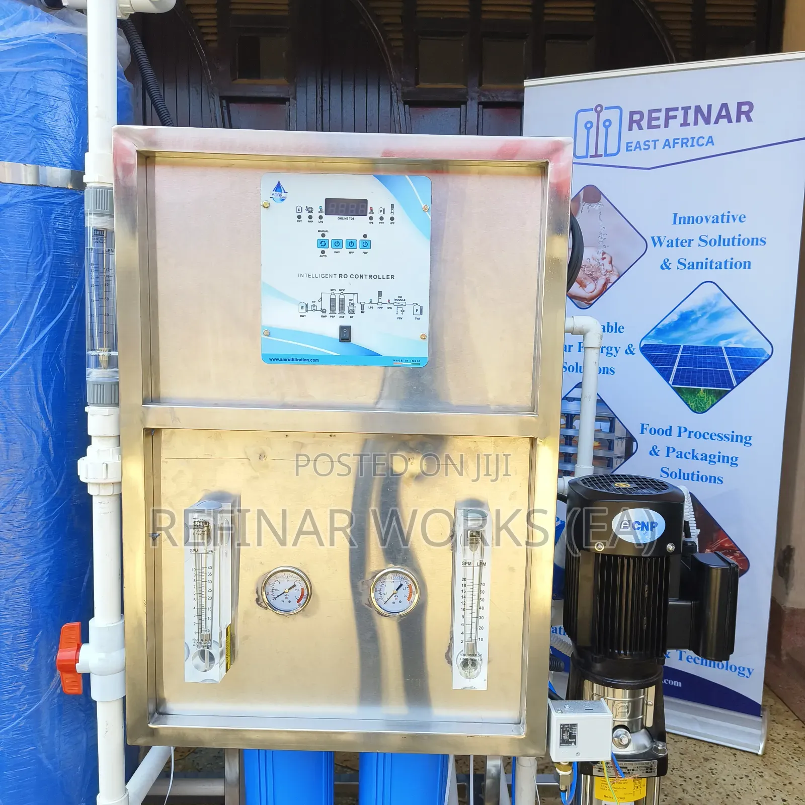 Industrial Water Treatment System for Epzs Factories Reverse Osmosis