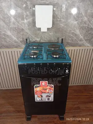 50×55 Euroken 3+1 Standing Cooker With Electric Oven Cooker
