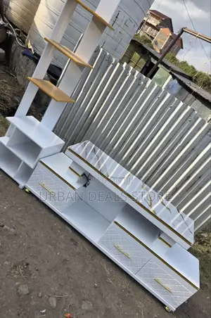 Tv Stand With Led Lights Inbuilt Flower Decor Stand