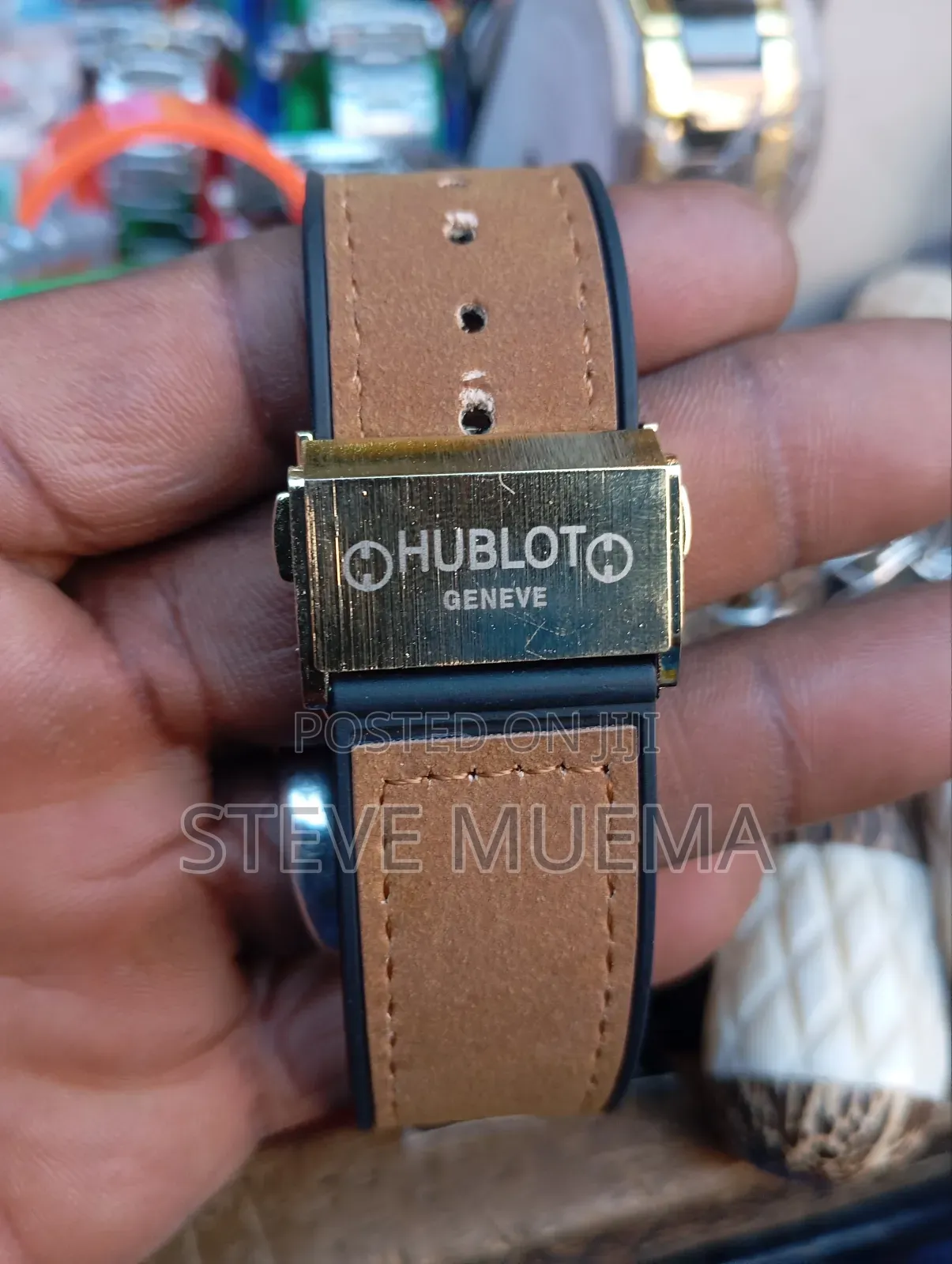 Hublot Leather Strap.