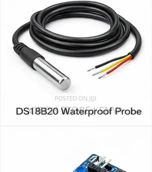 Ds81b20 Waterproof Temperature Probe Wire 1m Long