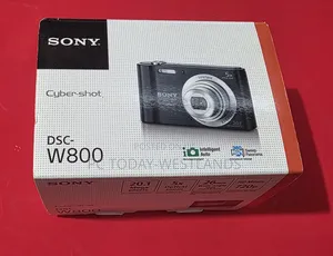 Sony Cyber-Shot DSC-W800 20.1mp Digital Camera 5x Optical Zoom - Black