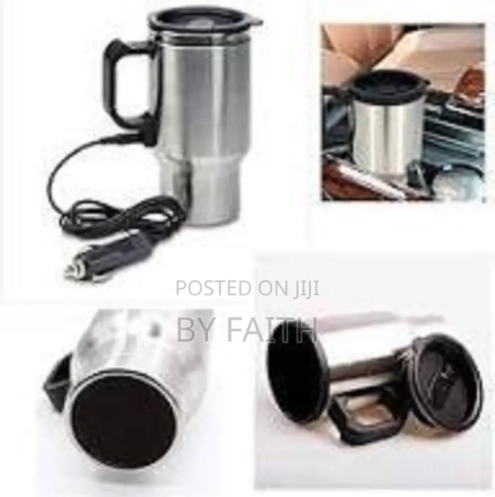 12v Car Heater Cup Hot Drink Travel Accessory for Drivers