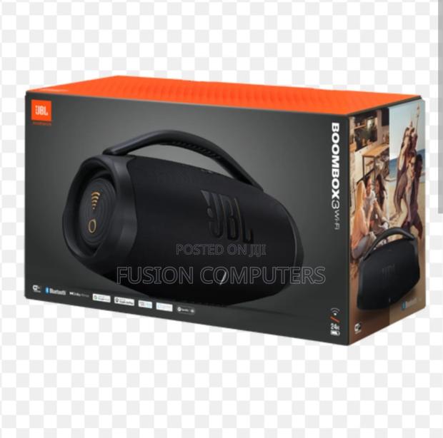 JBL Boombox 3 Portable Bluetooth Speaker With Wi-Fi