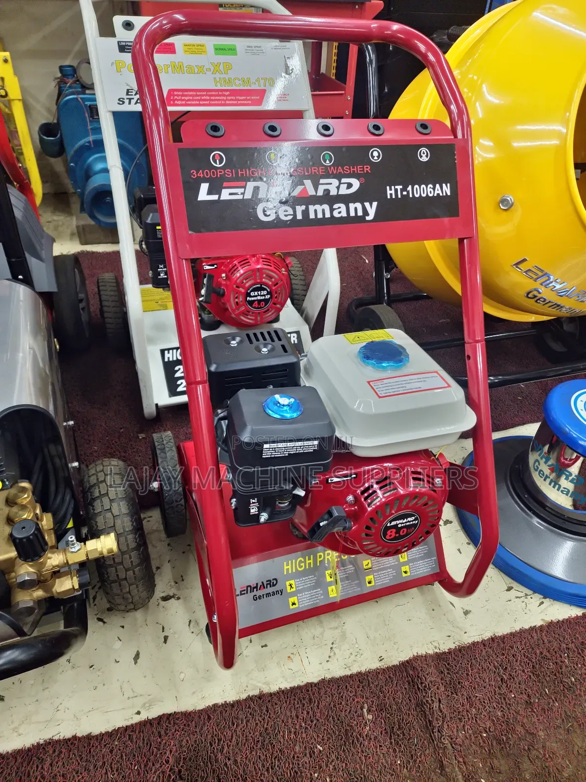 Lernhard Germany Gasoline Pressure Washer 3400psi