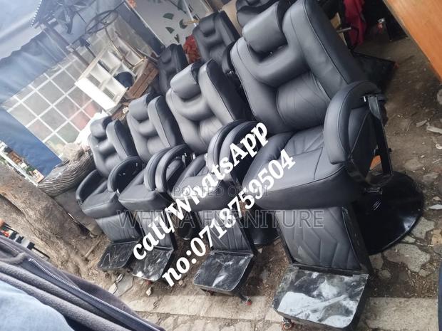 Headrest Barber Seat